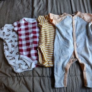 4 Piece Bundle 0-3 months